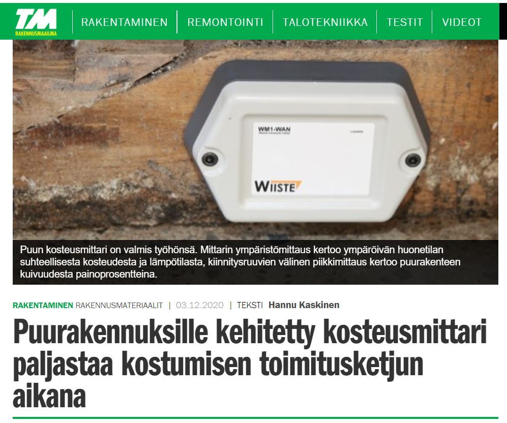 puun kosteusmittari