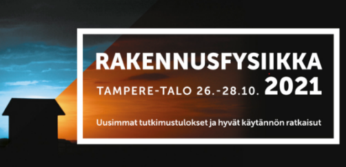 Rakennusfysiikka-tapahtuma 2021: logon kuva